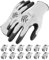 G-REX - P 07 / Guantes de montaje, protección contra cortes/talla 6, 12 pares/blanco/blanco/guantes de montaje/guantes resistentes a cortes guantes de trabajo