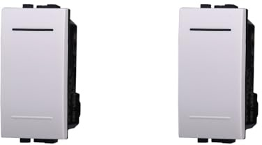 IXTRIMA Deviatore 1P 16A Unipolare Colore BIANCO Compatibile Con Bticino Living Light 2 PZ