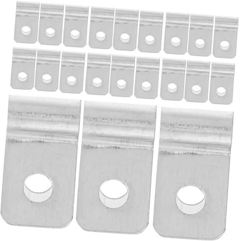 Ciieeo 100pièces Pinces De Fixation Grillage Inox Robustes Pour Agrafer Fil Grillage Sur Bois Métal Vinyle Clips Wire Fence Clips Pour Clôtures Agricoles Et Bétail