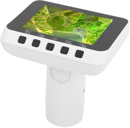 Denash FHD Digitalt Okular, Elektronisk Teleskopkamera med 2,8 Tums Skärm för Astronomimikroskop, WiFi-videoinspelning, Multidigital Zoom, 0,965 1,25 23,2 Fäste
