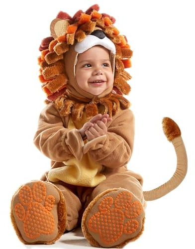 Spooktacular Creations Deluxe Baby lejonkostym set (6-12 månader)