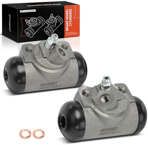 A-Premium Front Driver and Passenger Drum Brake Wheel Cylinder Compatible with Select Ford, Hudson, International, Jeep, Mercury and Studebaker Models - F-1, F-100, F-250, F-350, Fairlane, 2-PC Set