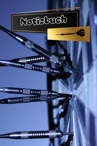 Darts Notizbuch Dart Sport Taschenbuch Dartliga Buch Steeldart Notizheft Turnier Schreibheft Softdart Wurftechnik Training Übungsheft Events ... Bullet Journal Dartpfeile Fotoalbum 01A12