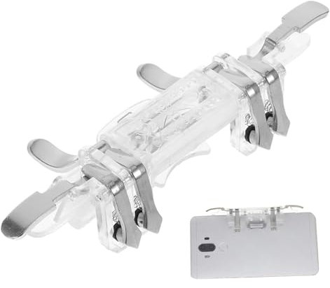 Générique Manette de Jeu Mobile - Gâchettes Tactiles pour Mobile,Accessoires de Jeu Manette Portable pour PC Portable Tablette Console - Maison Chambre Voyage Usage Quotidien et Adolescents