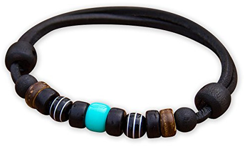 HANA LIMA Lederarmband Surferarmband Herren Damen Armband Herrenarmband Damenarmband