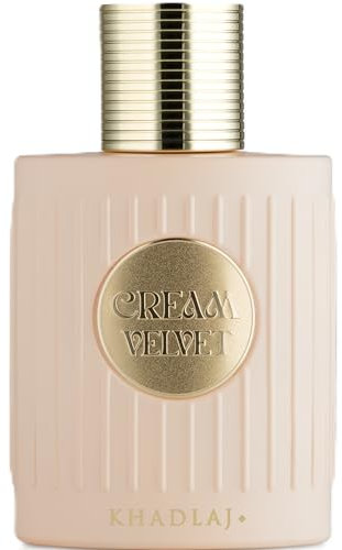 KHADLAJ Velvet Parfum, 100 ml, Spray de parfum de luxe pour femmes et hommes (Cream Velvet)