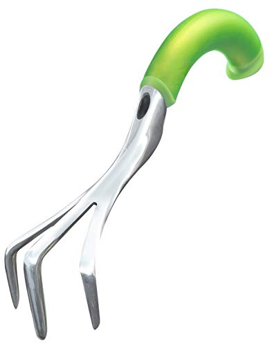 Radius Garden NRG103 103 Ergonomic Aluminum Hand Cultivator, Original Green