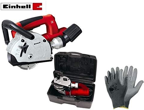 Scanalatrice Muri 1320W con 2 Dischi Diamantati, Scanalatore Elettrico Regolabile per Pareti, Cemento, Mattoni – Tracciatrice Tagliamuro per Impianti Elettrici e Fai da Te – TH-MA 1300