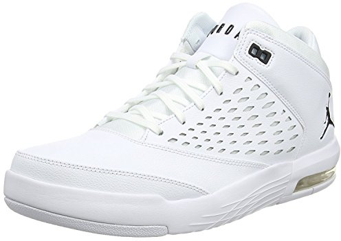 Nike Jordan Flight Origin 4, Herren Basketballschuhe, Elfenbein (Whiteblack 100), 42 EU