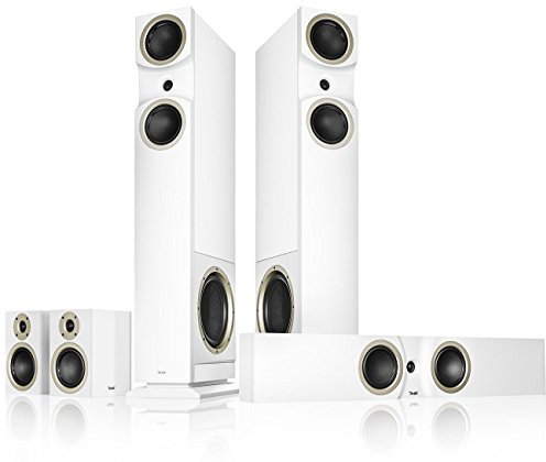'Teufel Theater 6 Hybrid CF 5.2-set – 5.2-Set di classe high end con 2 integrato – Subwoofer attivo, Home Theater