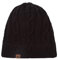 SealSkinz Unisex wasserdichte Strickmütze für kaltes Wetter – Schwarz, L/XL, 13100032000