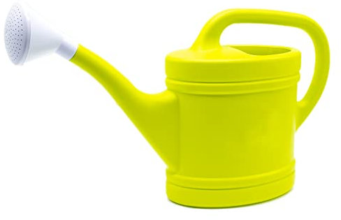 CABLEPELADO - Regadera de plastico 4 litros - Cabezal Efecto Lluvia - facil llenado- asa Transporte - Fabricado españa - Color Aleatorio