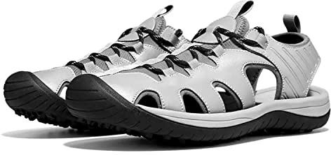 PGM Sandales de Golf pour Hommes, Sandales athlétiques décontractées légères et antidérapantes, Chaussures Respirantes pour Le Sport, la randonnée et Les activités de Plein air