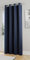 Enhanced Living Nightfall Plain Supersoft Navy Thermal Blockout Single Eyelet Door Curtain - 66 x 84 inch (168 x 214cm) - Energy Saving & Noise Reducing Door Curtain for Living Room & Bedroom