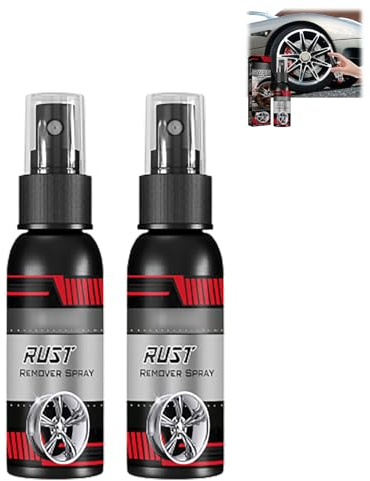 ChangTsing 30/100ml Spray óxido Multiusos, óxido Coche, Spray eliminador instantáneo óxido, Spray desoxidante inhibidor antioxidante, Limpiador Ruedas y neumáticos