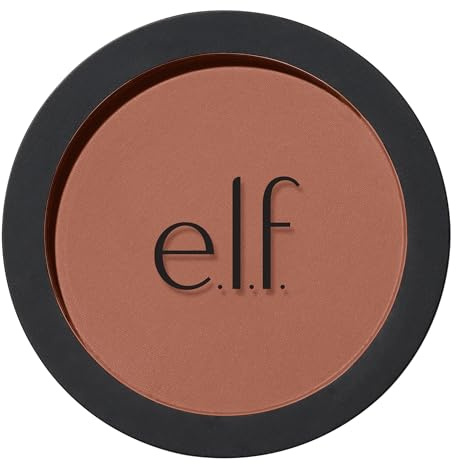 e.l.f. Primer-Infused Bronzer, Long-Lasting & Budge-Free Makeup, Lightweight & Buildable, Smooth & Easy Application, Vegan & Cruelty-Free, Sun-Soaked