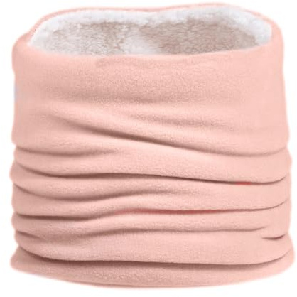 Isotoner Tour de cou fille doublure sherpa rose