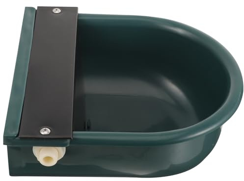 DOITOOL Automatic Livestock Water Bowl with Float Valve Convenient Plastic Cow Drinking Dispenser for Farm Animals Efficient Water Saving Waterer for Horses Cattle Sheep and Goats