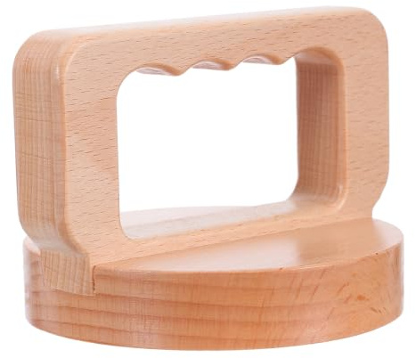 Tofficu Barra de Madera para Linograbado con Mango Ergonómico y Cómodo para Proyectos Artísticos y Scrapbooking en Papel y Tela