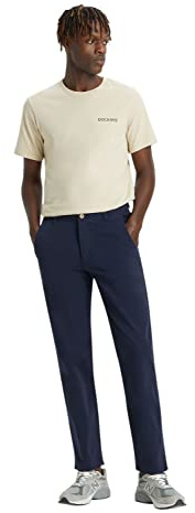 Dockers Smart 360 Flex Alpha Slim, Pantaloni Uomo, Blu (Pembroke), 36W / 34L