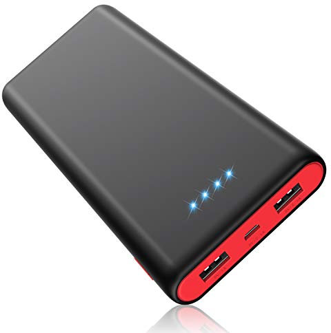 HETP Power Bank,High Capacity 25800mAh Portable Charger,Slimmest 2 USB Output High Speed Charging External Battery Pack,Compatible with iPhone 15/15 Plus/15 Pro/14/13/12/11 Huawei,Samsung Galaxy etc