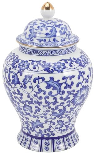 DOITOOL White A Tea Porcelain Jars with Coffee New Multi-function Vase Loose Delicate Fruit Jar Temple Container Home Jingdezhen Chinese Tin Flower
