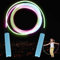 Leuchtende Springseil Kinder, Springseil mit LED Licht für Kinder, Verstellbare Skipping Rope Jump Rope mit Anti-Rutsch Griffe, Springseil Erwachsene Fitness für Intervalltraining Training HIIT