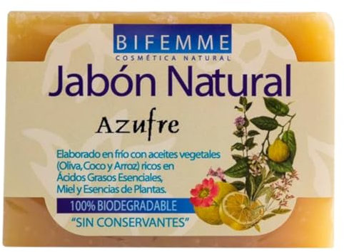 Bifemme Jabón azufre - 100 gr