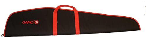 Outletdelocio Funda para carabina con Visor. Negra/Roja. 120cm