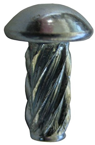 #6 X 1/4 Drive Screw, Round Head Type U, 304 Series Stainless Steel. (Pack of 100).