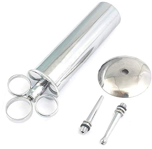 PRECISE CANADA: Ear Wax Removal Syringe 4 OZ - Brass with Chrome Finish New