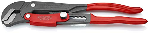 KNIPEX Tools 83 61 010, Rapid Adjust Swedish Pipe Wrench, 12