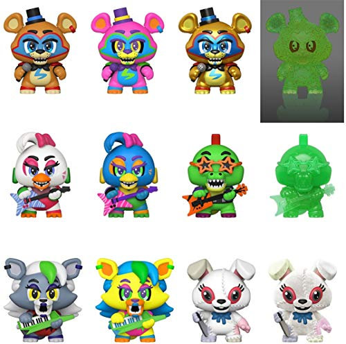 Funko Mystery Mini - Five Nights at Freddy's (FNAF) Pizza Plex - 1 of 12 to Collect - Styles Vary- Vinyl-Sammelfigur - Geschenkidee - Video Games Fans