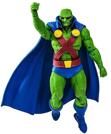 McFarlane Toys, DC Multiverse Martian Manhunter Gold Label 7-inch Action Figure, Collectible DC Comic Figure with Unique Collector Character Card – Ages 12+