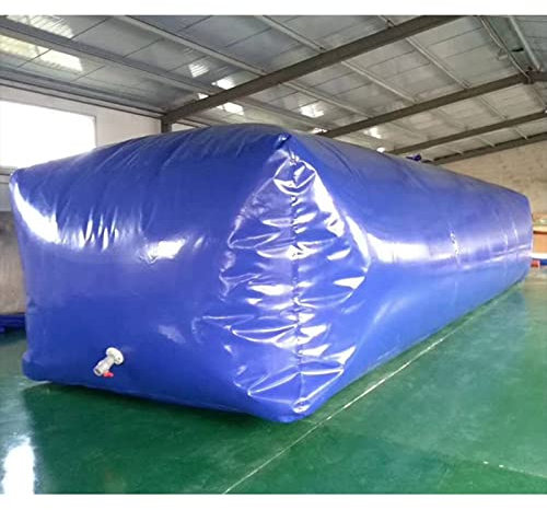 LXLZYXSF Citerne Poche à Eau Grande Capacité Poche À Eau Bleu Pliant Réservoirs De Stockage d'eau, PVC Sac d'eau pour Irrigation Agricole, Plantes De Jardin, Résistant À La Sécheresse