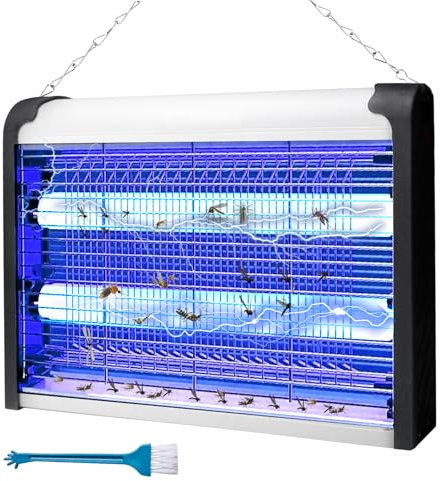 Lampe Anti Moustique, Électrique Anti Moustique, Électrique Piège a Mouches, Tue Mouche Electrique, 360° Portabilité Silent, pour Camping Intérieur Extérieur Jardin Terrasse