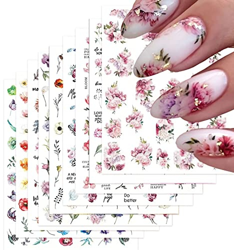 Baoximong Nail Art Stickers Decals 3 (Nail Stickers 03)
