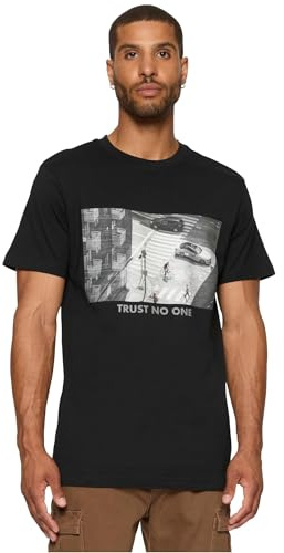 Mister Tee Herren T-Shirt Trust no one Tee Black XS