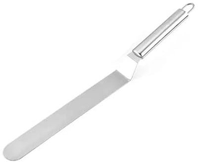 Stainless Steel Blade Offset Spatula Portable Cream Icing Spatula for Pastry Cake Decoration, for Pastry and Baking
