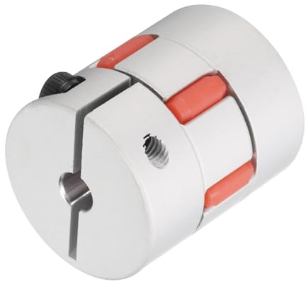 QUARKZMAN Alluminio Prugna Albero Accoppiamento 5mm a 6mm Foro L35xD30 Flessibile Accoppiatore Giunto per Macchina e Servo Motore Passo-Passo 1pz