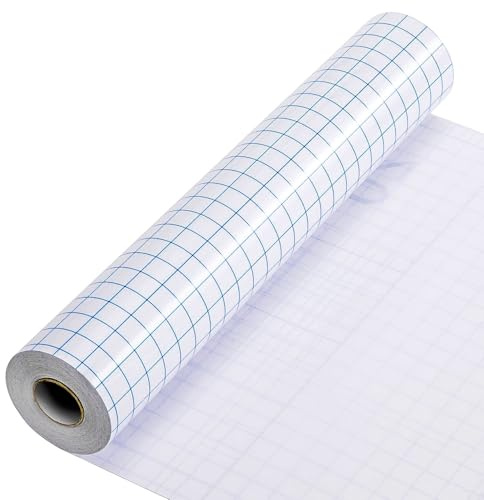 Dreamsolearoy Transferfolie Plotter Blau 30,5cm x 5m - Bügelfolie für Textilien, selbstklebend, hitzebeständig - Ideal für T-Shirts, Taschen & DIY-Projekte (Handwerker, Hobby, Haushalt)
