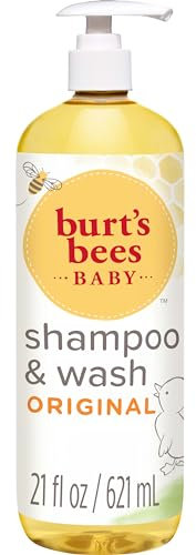 Burt's Bees Baby Shampoo & Wash, Original Tear Free Baby Soap - 21 Ounce Bottle
