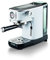 Ariete 1381 Cafetera con manómetro, compatible con café en polvo y monodosis ESE, 1300 W, capacidad 1,1 l, 15 bares de presión, filtro ½ tazas, dispositivo Cappuccino, blanco