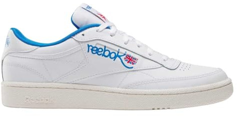 Reebok Club C 85, Zapatillas de Deporte Unisex adulto, Multicolor Chalk Papwht Cblack, 38.5 EU