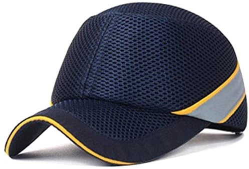 Lpitoy Casquette De Sécurité Anti-Choc, Chapeau De Baseball Classique, Léger, Respirant, Protection De La Tête, Chapeau Rigide Confortable pour Hommes Et Femmes