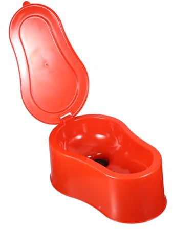 IWOWHERO Inodoro De PVC Resistente para Acampar Baño Temporal Ligero y Fácil De Transportar