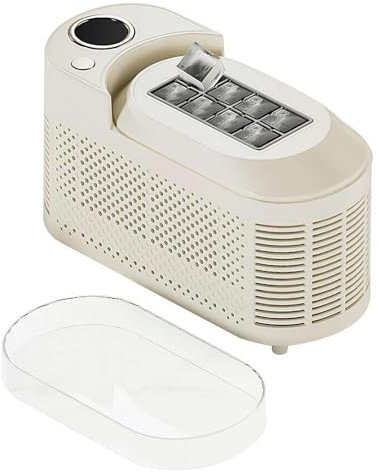 Machine À Glaçons, 8 Glaçons En 10 Minutes, Silencieuse Machine À Glaçon Comptoir, Machine À Glaçons Portable Pour Le Camping, La Voiture, La Maison Et Le Bureau (Blanc)