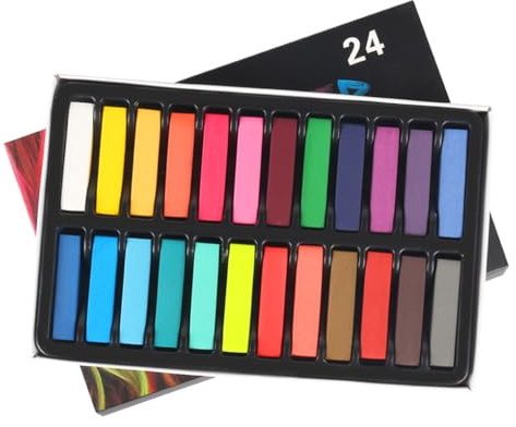 YIXANNX Tiza temporal para teñir el cabello para mujer, tinte para peinar el cabello, suministro de belleza para Cosplay DIY para hogar, peluquería, barbería
