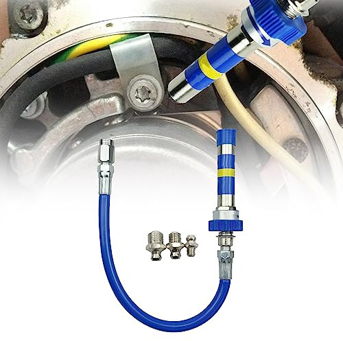JoliJour Kupplung für Hochdruck-Fettpistole Lock N Lube Fettpressen-Kupplungsadapter Armaturen-Verlängerungen Hochdruck-Fettkupplung Hochleistungs-Fettpressenkupplung Passend für alle Fettpressen