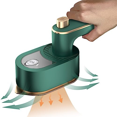Rianpesn Fer à Vapeur pour vêtements - vêtement Voyage Petite Machine à Repasser Voyage en Fer électrique,Petit Fer à Vapeur pour vêtements portatif, Fer à Vapeur
